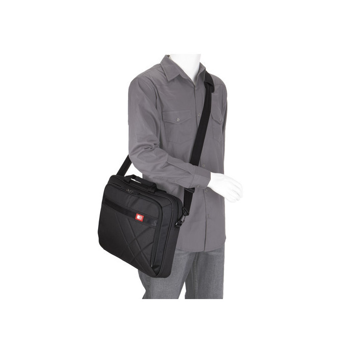 Case Logic DLC-117 Black 43,9 cm (17.3") Sac Messenger Noir
