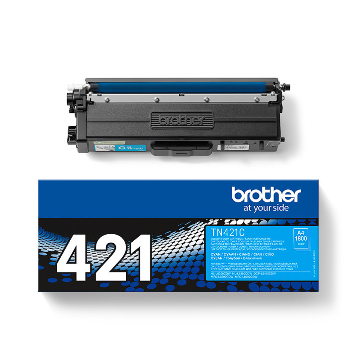 Brother TN-421C - Cartouche de toner originale – Cyan