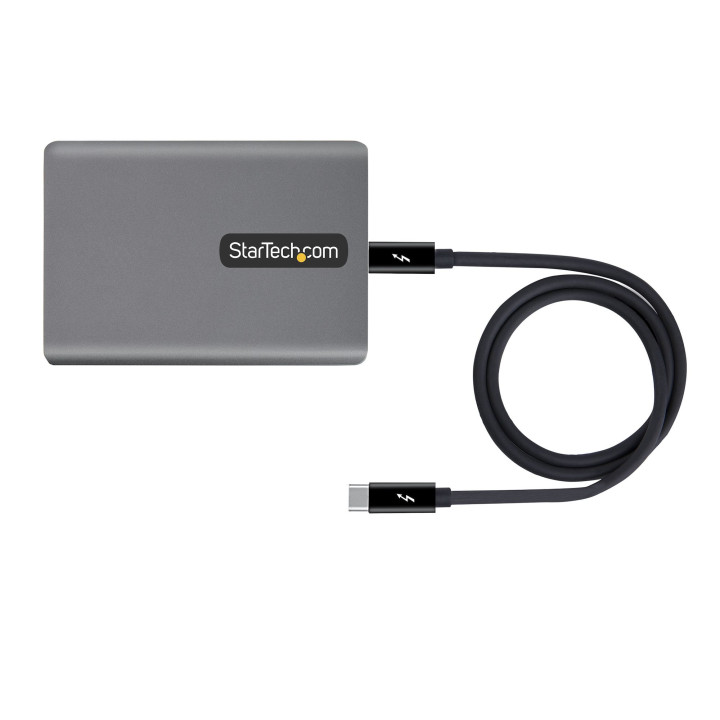 StarTech.com Adaptateur Thunderbolt 3 vers Ethernet, 10GbE - Multi-Gigabit, Adaptateur Réseau Thunderbolt 3 vers RJ45 - 10GBAS