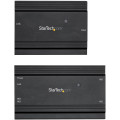StarTech.com Hub USB 2.0 sur Câble Ethernet CAT5e/CAT6 Unique (RJ45) - 4 Ports - 100m - Concentrateur Extension USB - Boitier 