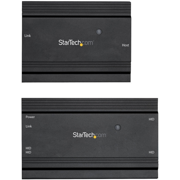 StarTech.com Hub USB 2.0 sur Câble Ethernet CAT5e/CAT6 Unique (RJ45) - 4 Ports - 100m - Concentrateur Extension USB - Boitier 