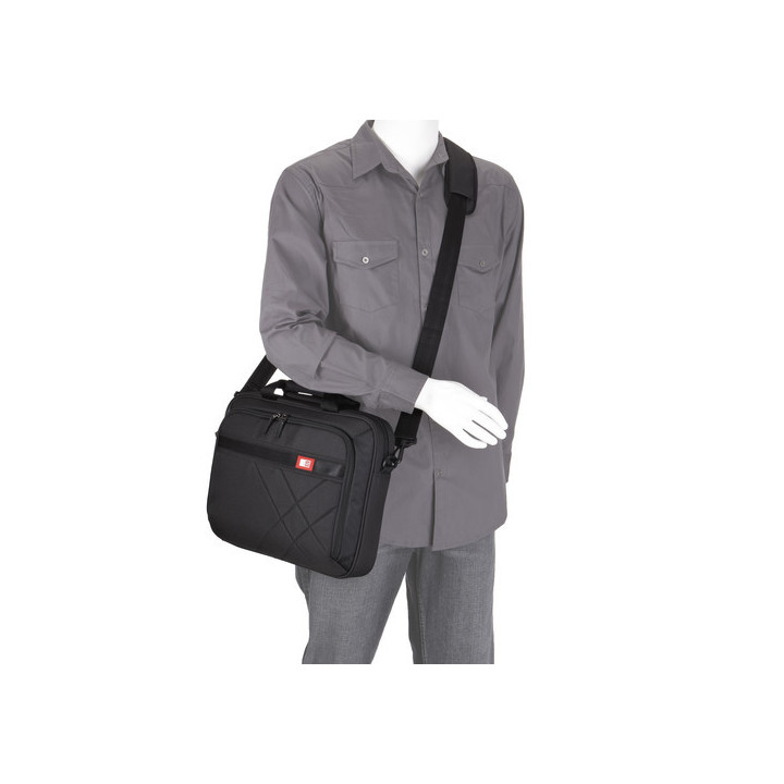 Case Logic DLC-115 Black 39,6 cm (15.6") Sac Messenger Noir