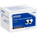 Epson Pack 2 Toners Noir (2 x 7 300 p)