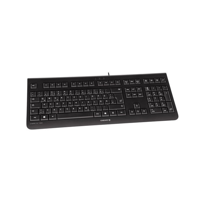CHERRY KC 1000 clavier Universel USB AZERTY Belge Noir