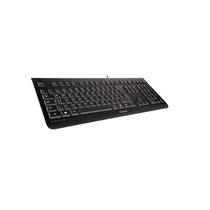 CHERRY KC 1000 clavier Universel USB AZERTY Belge Noir