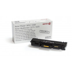 Xerox Cartouche de toner Noir de Grande capacité Phaser® 3052/3260, WorkCentre® 3215/3225 (3000 pages) - 106R02777