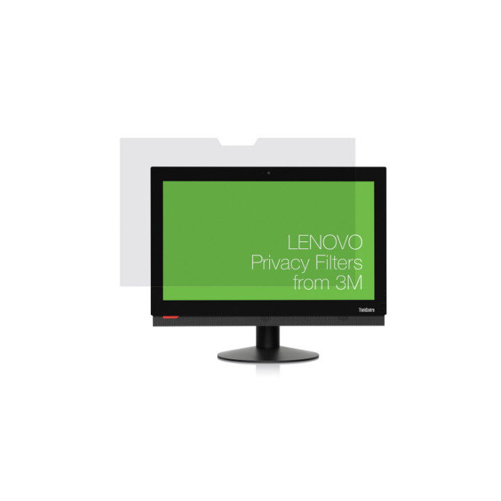 Lenovo 4XJ0L59643 filtre anti-reflets pour écran et filtre de confidentialité Filtre de confidentialité sans bords pour ordi