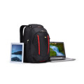 Case Logic Evolution BPEB-115 Black 39,6 cm (15.6") Étui sac à dos Noir