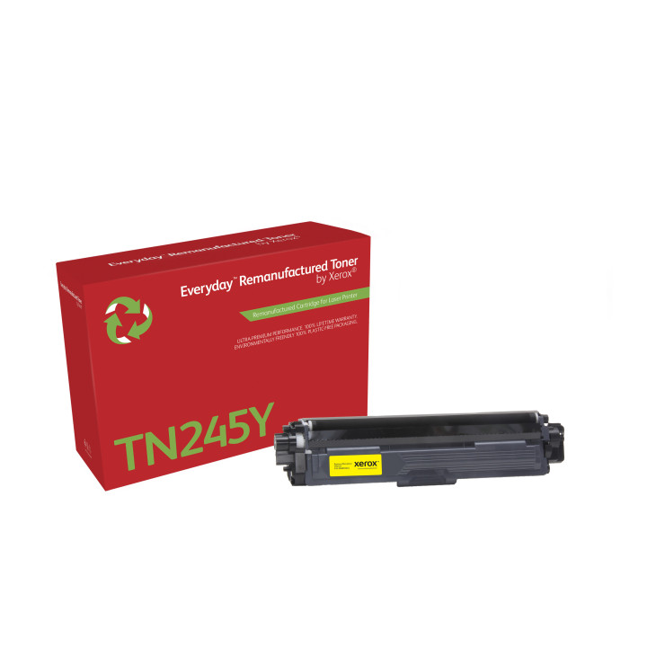 Toner remanufacturé Jaune Everyday™ de Xerox compatible avec Brother TN245Y, Grande capacité