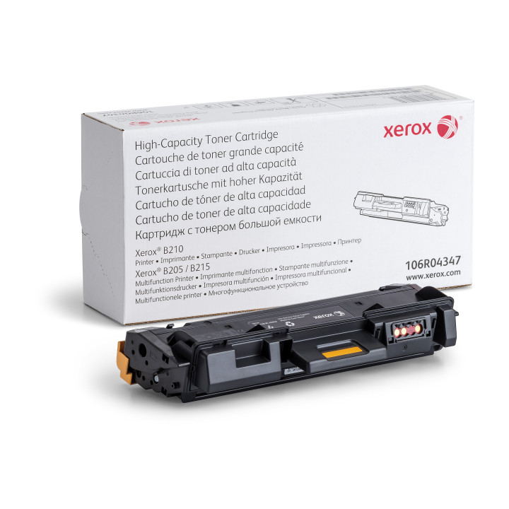 Xerox Cartouche de toner Noir de Grande capacité Imprimante ® B210, Imprimante multifonction ® B205/ ® B215 (3000 pages) - 