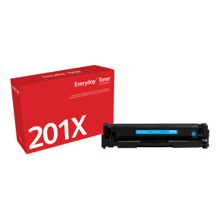 Toner Cyan Everyday™ de Xerox compatible avec HP 201X (CF401X), Grande capacité