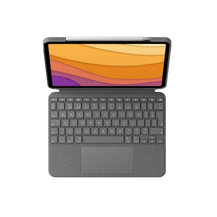 Logitech 920-010300 clavier pour tablette QWERTY Espagnole Smart Connector Gris