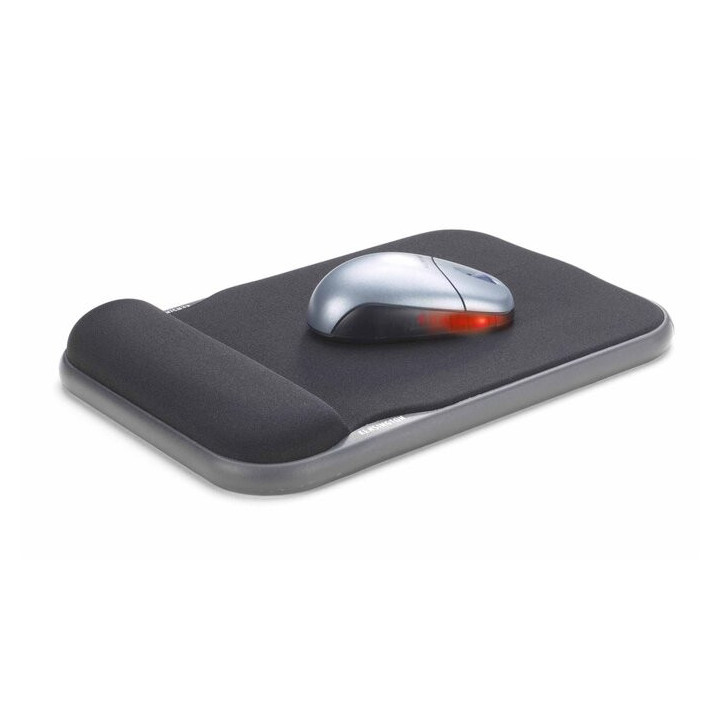 Kensington Tapis de souris en gel réglable en hauteur coloris noir