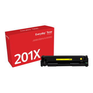 Toner Jaune Everyday™ de Xerox compatible avec HP 201X (CF402X), Grande capacité