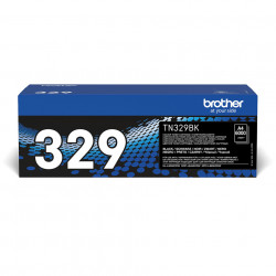 Brother TN-329BK - Cartouche de toner originale – Noir