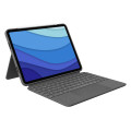 Logitech 920-010145 clavier pour tablette QWERTY Espagnole Smart Connector Gris