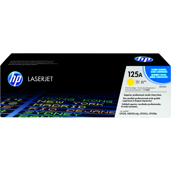HP 125A toner LaserJet jaune authentique