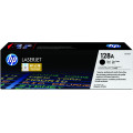 HP 128A toner LaserJet noir authentique