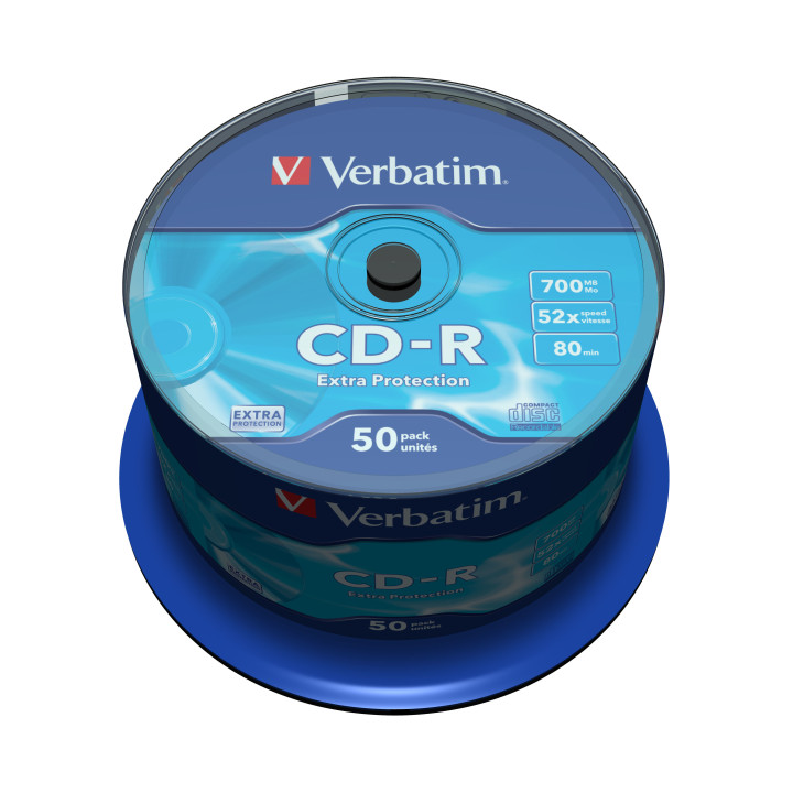 Verbatim CD-R Extra Protection 700 Mo 50 pièce(s)