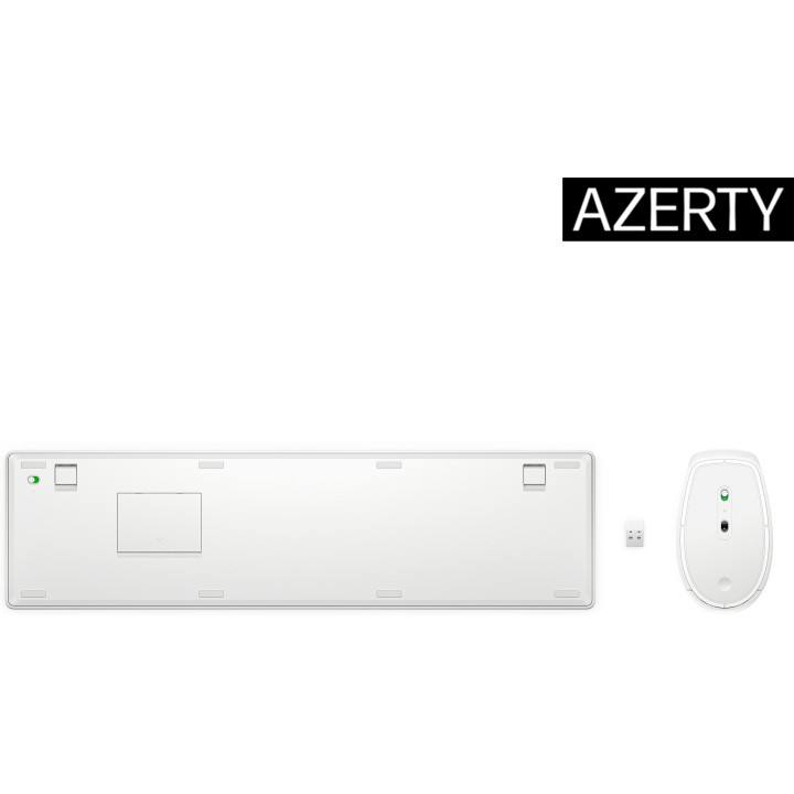 HP STORE 3PL clavier Souris incluse Universel RF sans fil Blanc