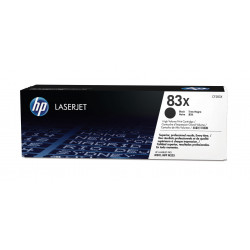 HP 83X toner LaserJet noir authentique grande capacité
