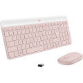 Logitech 920-011316 clavier Souris incluse Bureau RF sans fil AZERTY Français Rose