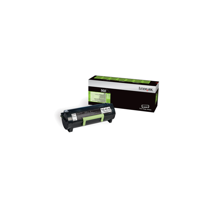 Lexmark 502 toner cartridge 1 pc(s) Original Black