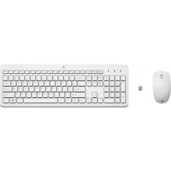 HP STORE 3PL clavier Souris incluse RF sans fil Blanc