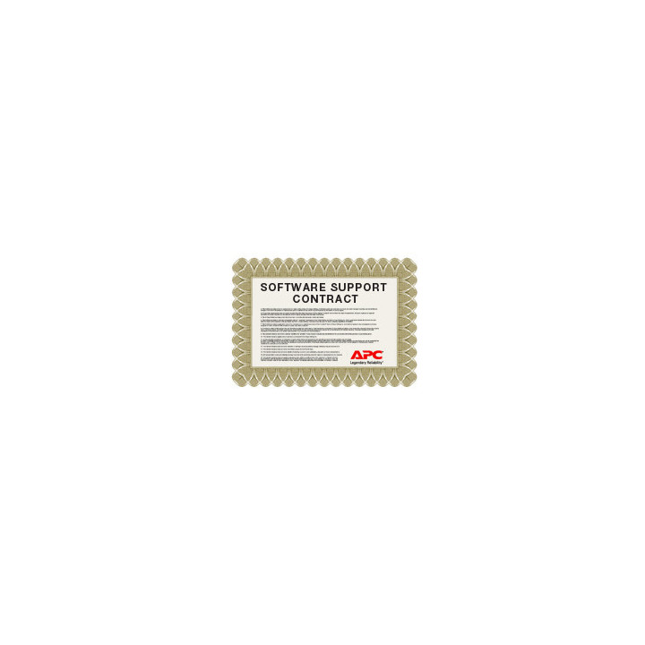 APC 1 Year 25 Node InfraStruXure Central Software Support Contract 1 année(s)