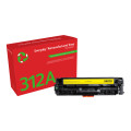 Everyday Toner remanufacturé Jaune ™ de Xerox compatible avec HP 312A (CF382A), Capacité standard