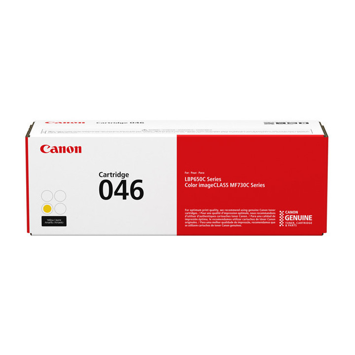Canon 046 Cartouche de toner 1 pièce(s) Original Jaune