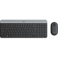 Logitech 920-009190 clavier Souris incluse Universel RF sans fil AZERTY Français Graphite