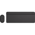 Logitech 920-009190 clavier Souris incluse Universel RF sans fil AZERTY Français Graphite