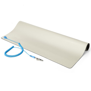 StarTech.com Tapis Antistatique ESD - Tapis de Bureau ESD Universel - Sous-couche pour Réparation d'Appareils Électroniques -