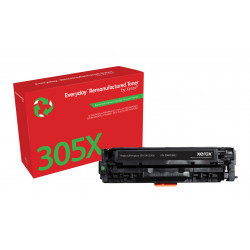 Toner remanufacturé Noir Everyday™ de Xerox compatible avec HP 305X (CE410X), Grande capacité