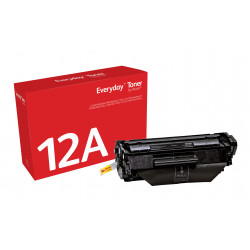 Toner Noir Everyday™ de Xerox compatible avec HP 12A (Q2612A), Capacité standard