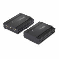StarTech.com Extendeur KVM DisplayPort sur Fibre Optique, 4K 60Hz, Kit d'Extension de Console, Jusqu'à 300m (Multi-Mode) avec 