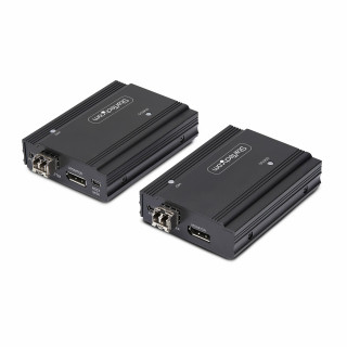 StarTech.com Extendeur KVM DisplayPort sur Fibre Optique, 4K 60Hz, Kit d'Extension de Console, Jusqu'à 300m (Multi-Mode) avec 