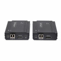 StarTech.com Extendeur KVM DisplayPort sur Fibre Optique, 4K 60Hz, Kit d'Extension de Console, Jusqu'à 300m (Multi-Mode) avec 