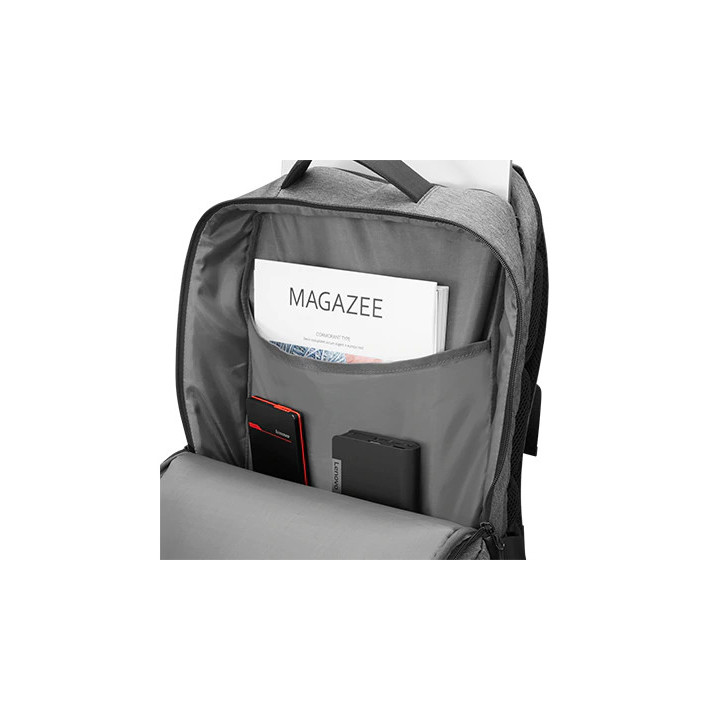 Lenovo 4X40X54260 sacoche d'ordinateurs portables 43,9 cm (17.3") Sac à dos Charbon de bois, Gris