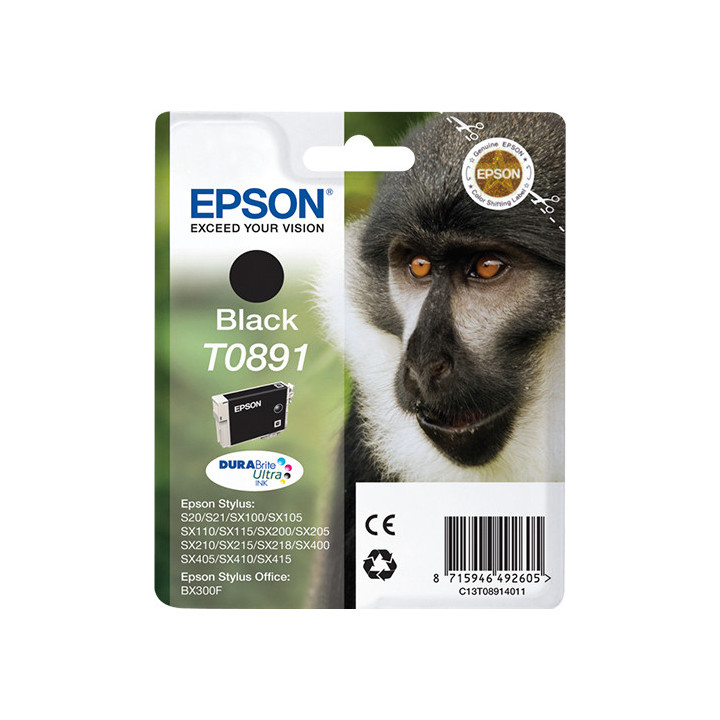 Epson Monkey Cartouche "Singe" - Encre DURABrite Ultra N