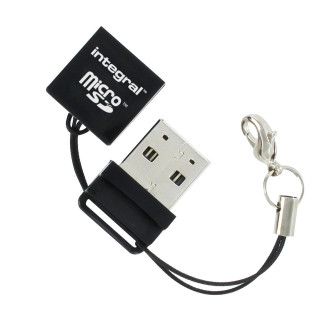 Integral INCRMSDMINIUSB lecteur de carte mémoire