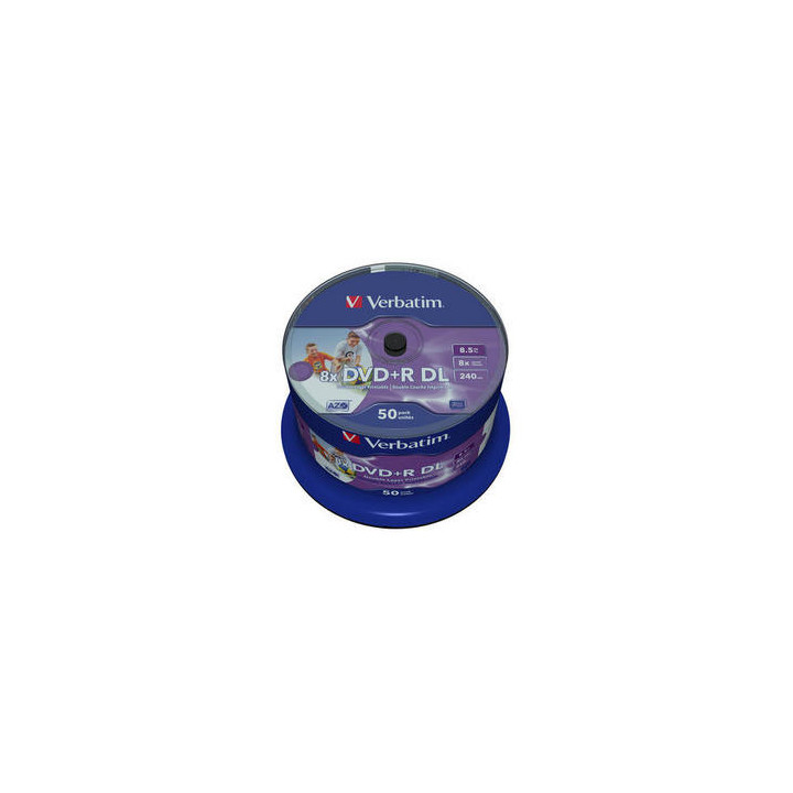 Verbatim 43703 DVD vierge 8,5 Go DVD-R 50 pièce(s)