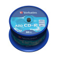 Verbatim CD-R AZO Crystal 700 Mo 50 pièce(s)
