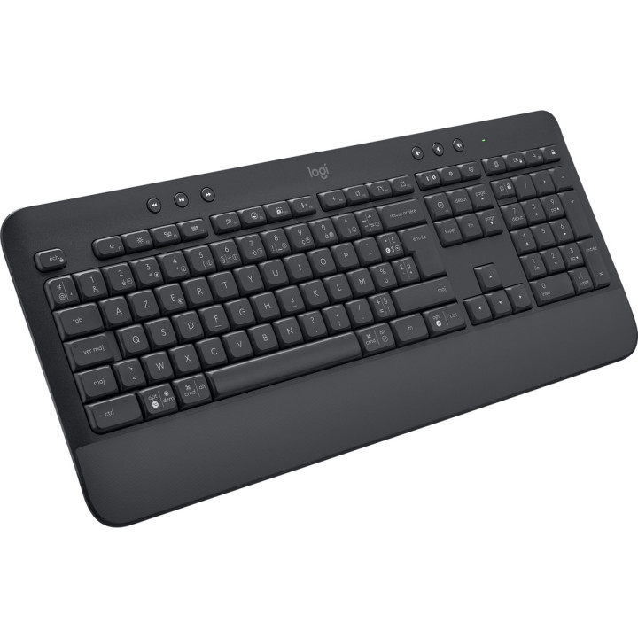 Logitech 920-010914 clavier Bureau Bluetooth AZERTY Français Graphite