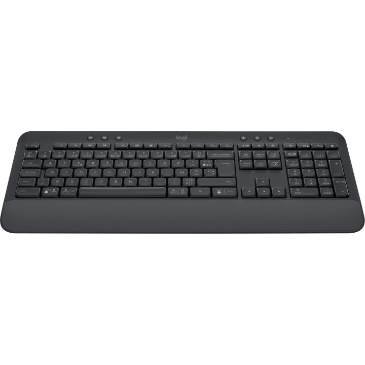 Logitech 920-010914 clavier Bureau Bluetooth AZERTY Français Graphite