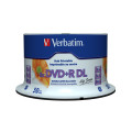 Verbatim 97693 DVD vierge 8,5 Go DVD+R DL 50 pièce(s)