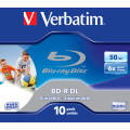 Verbatim 43736 disque vierge Blu-Ray BD-R 50 Go 10 pièce(s)