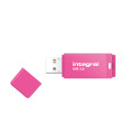 Integral INFD32GBNEONPK3.0 lecteur USB flash 32 Go USB Type-A 3.2 Gen 1 (3.1 Gen 1) Rose