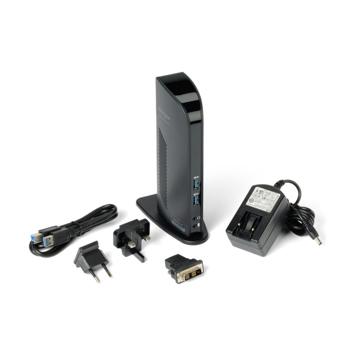 Kensington SD3500v Station d’accueil USB 3.0, 5 Gbits/s, 2 sorties 2K - HDMI/DVI-I/VGA - Windows